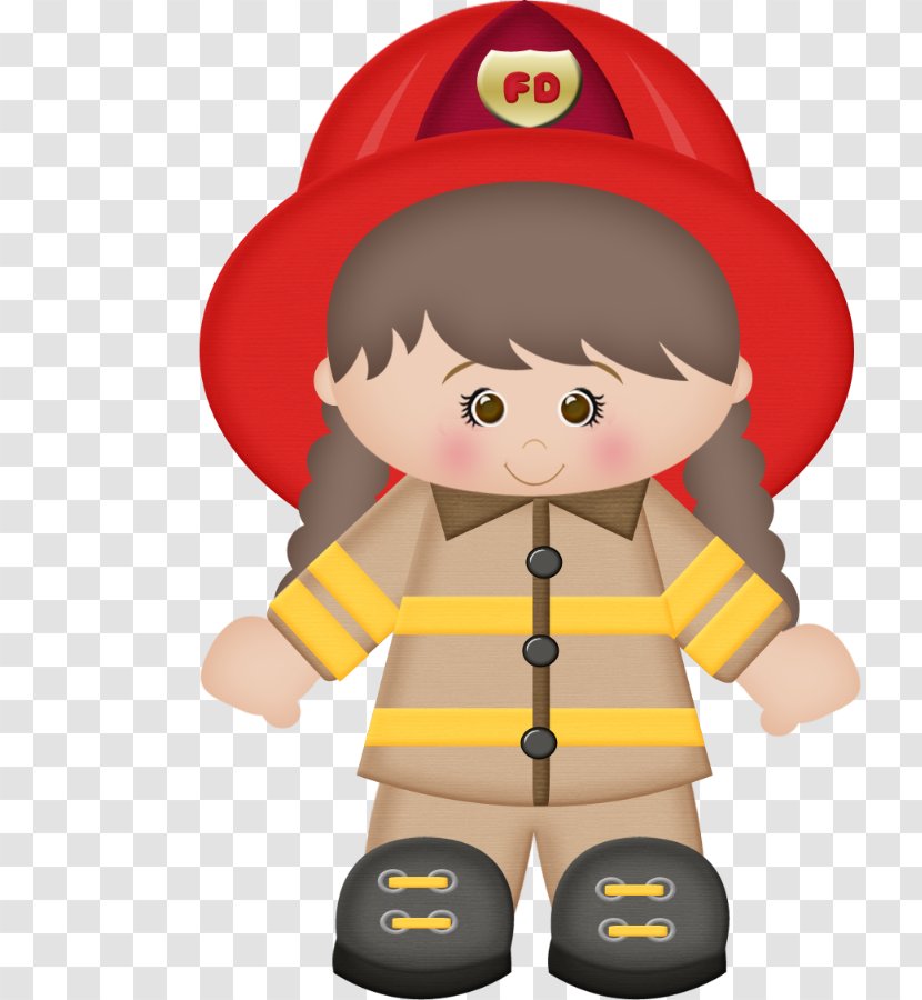 Firefighter Fire Engine Clip Art Department - Royaltyfree - Partisi Transparent PNG