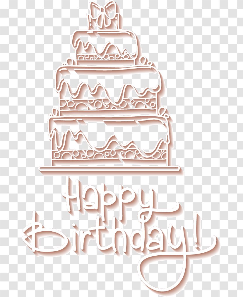 Bakery Christmas Cake Muffin Decorating - Frozen Film Series - Happybirthday Transparent PNG