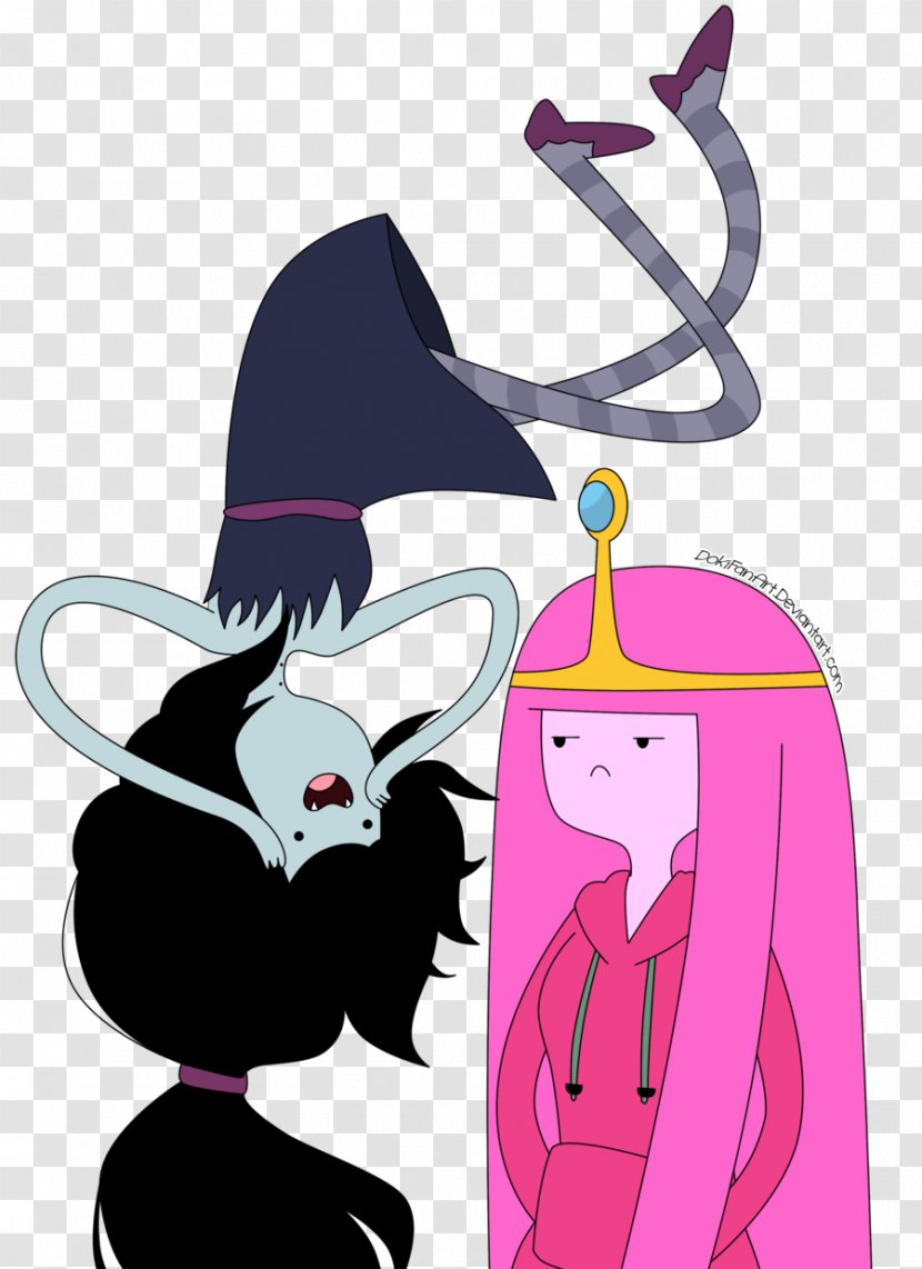 Marceline The Vampire Queen Princess Bubblegum Graphic Design - Fictional Character - Adventure Time Transparent PNG