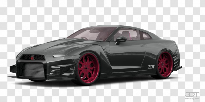 Nissan GT-R Car Alloy Wheel Automotive Design - Brand Transparent PNG