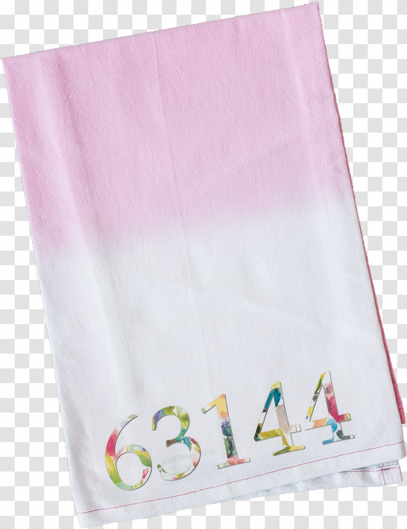 Towel Product Kitchen Paper Pink M - Bibs Watercolor Transparent PNG