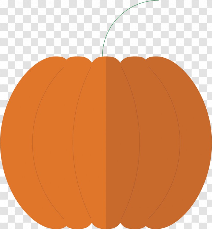 Calabaza Pumpkin Winter Squash Circle Pattern - Fruit - Flat Wind Transparent PNG