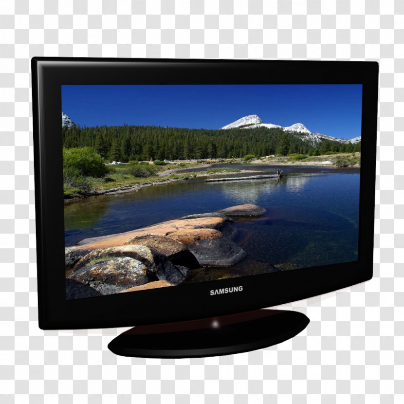 Tuolumne River Meadows English - Television Set - Samsung Transparent PNG