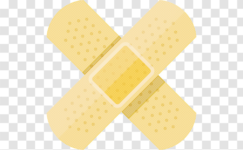 Yellow Line Pattern First Aid Beige Transparent PNG