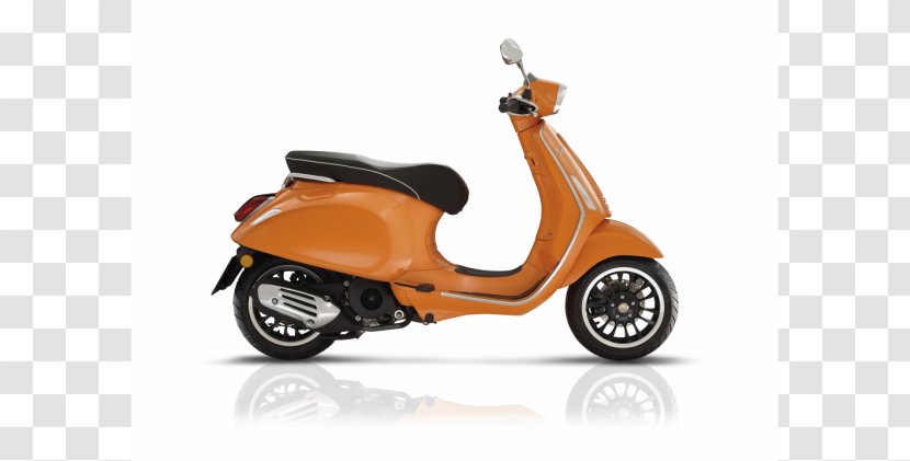 Piaggio Scooter Vespa Sprint Motorcycle - Motor Vehicle Transparent PNG