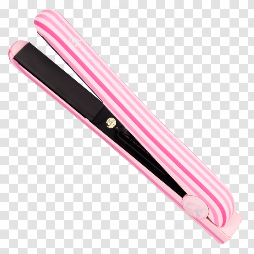 Hair Iron Styling Tools Hairstyle Roller - Pink Transparent PNG