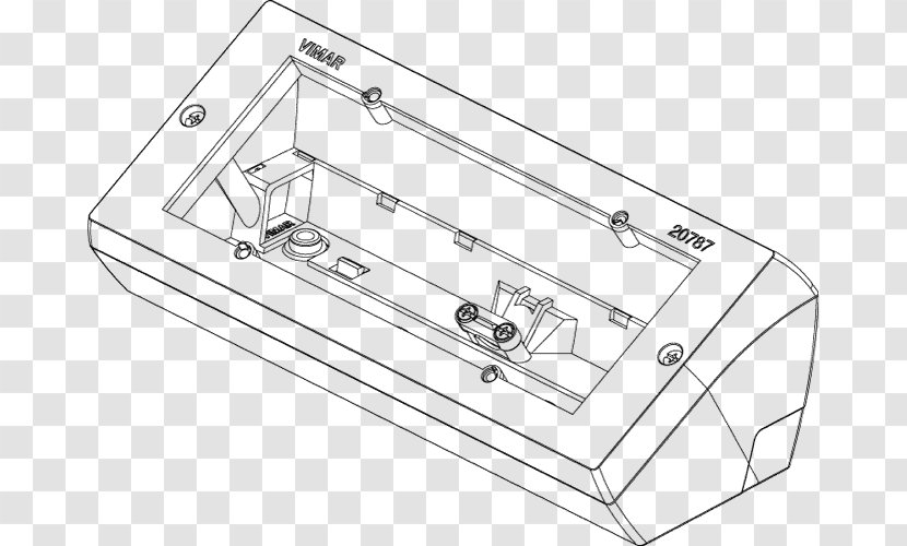 Table Vimar Box AC Power Plugs And Sockets Desk - Computer Hardware Transparent PNG