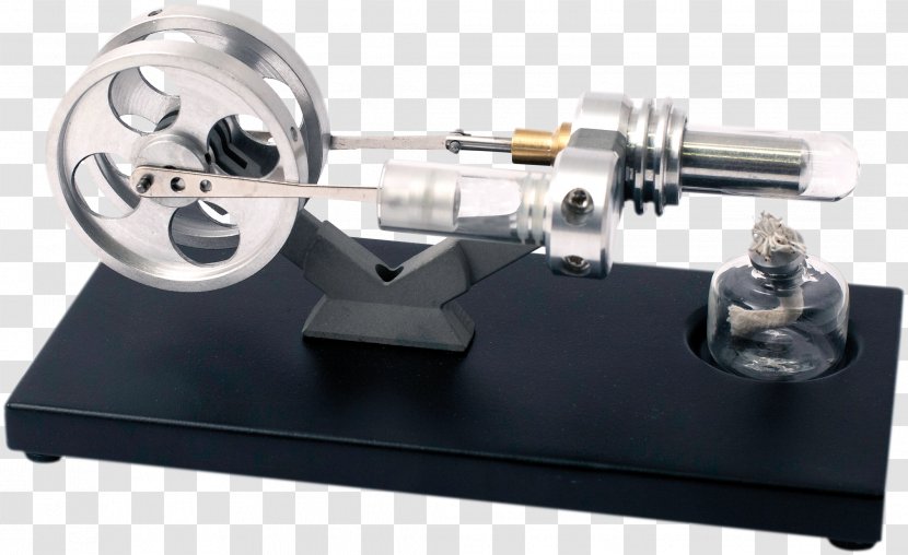 Stirling Engine Hot Air Mechanical Energy Transparent PNG
