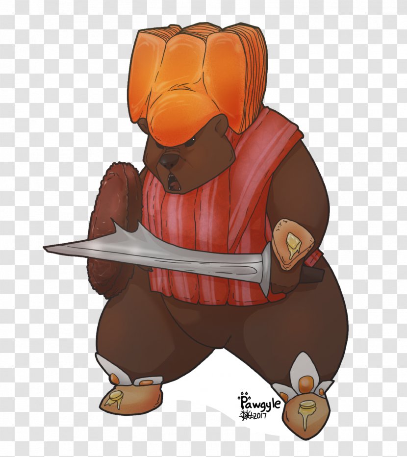 Bear Animated Cartoon Beak - Sausage Patties Transparent PNG