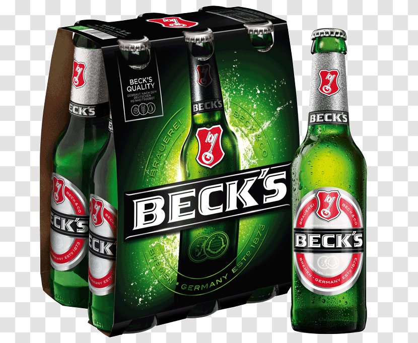 Beck's Brewery Pilsner Beer Bottle Lager Transparent PNG