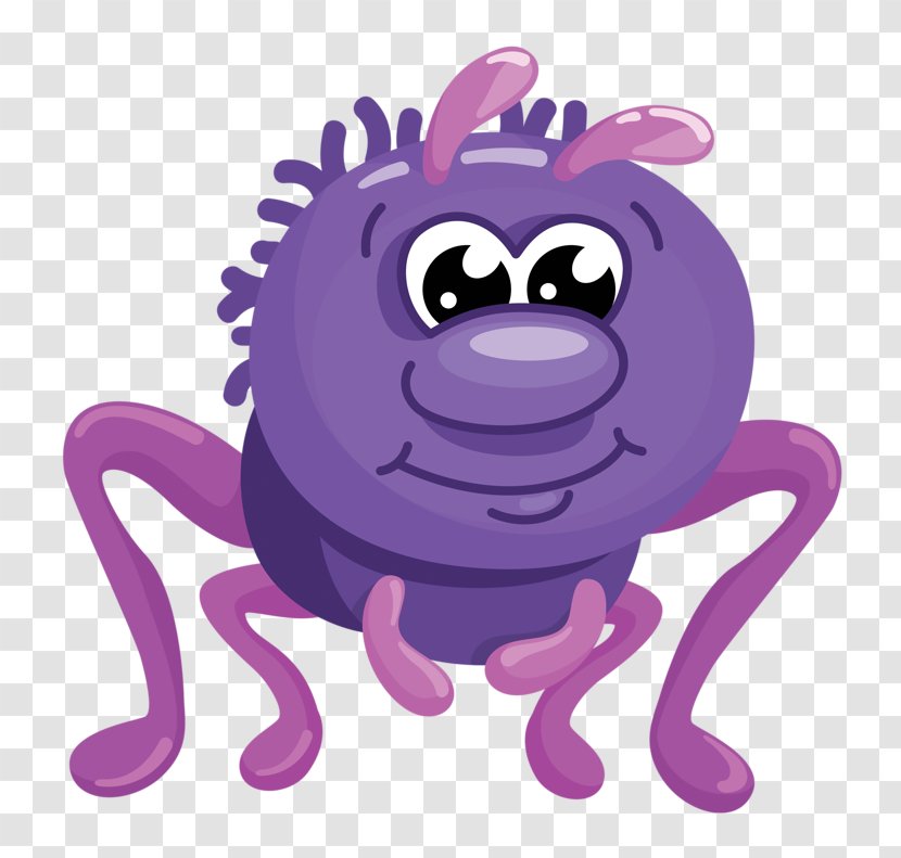 Ant Insect Cartoon Illustration - Royaltyfree - Purple Ants Transparent PNG