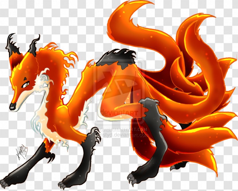 Dragon - Orange - Fictional Character Transparent PNG