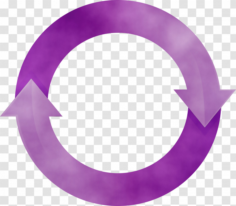 Violet Purple Circle Pink Font Transparent PNG