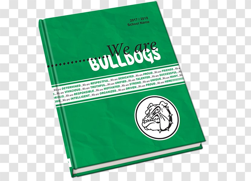 Yearbook School Creativity Idea - Green - Cover Transparent PNG