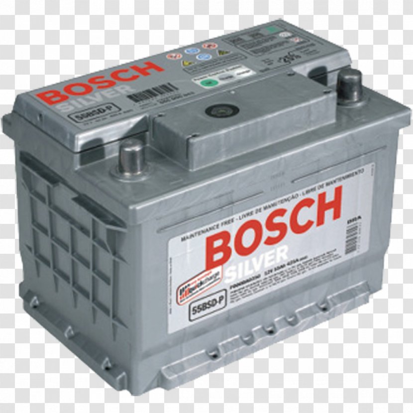 Car Automotive Battery Electric Toyota Hilux Robert Bosch GmbH - Rechargeable Transparent PNG