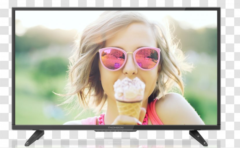 Television Set LED-backlit LCD Full HD DNS SCART - Flower - Led Tv Transparent PNG