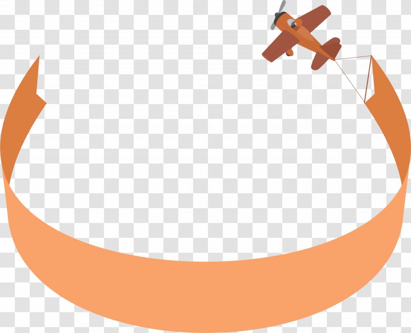 Airplane Spectrum Wars - Tourism - Orange Aircraft Title Bar Transparent PNG