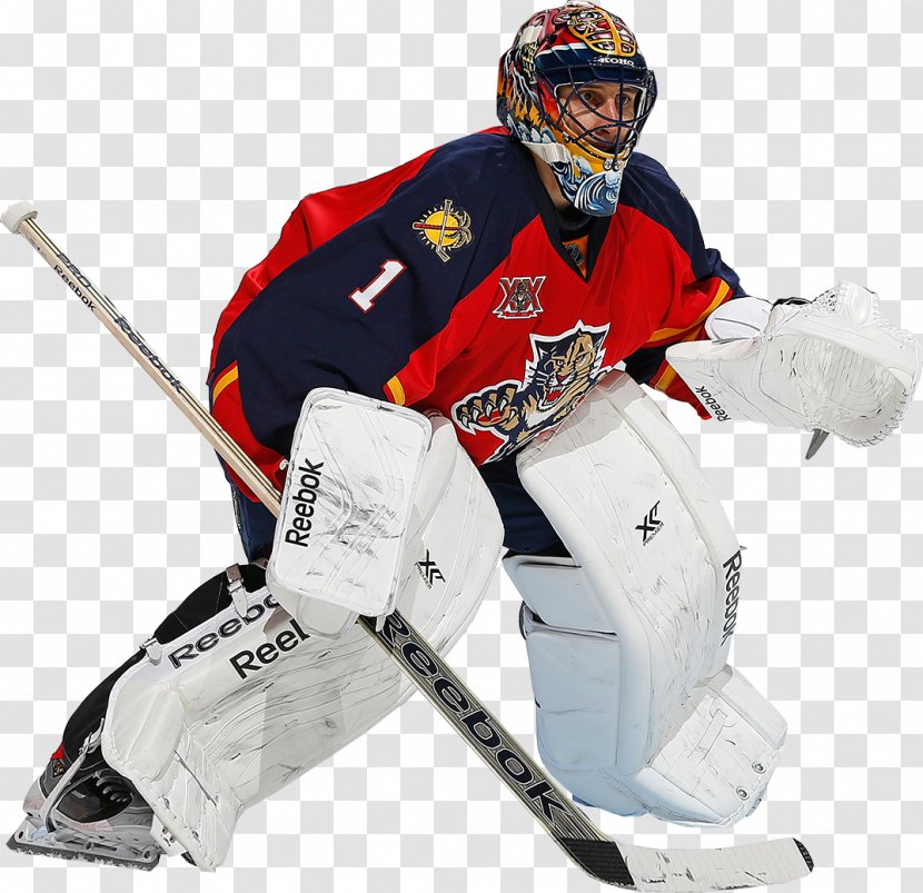 Goaltender Mask Florida Panthers National Hockey League Ice One To Fitness, Health And Wellness - Team Sport - Roberto Baggio Transparent PNG