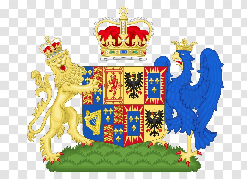 Royal Coat Of Arms The United Kingdom England Queen Consort House Stuart - James Ii Transparent PNG