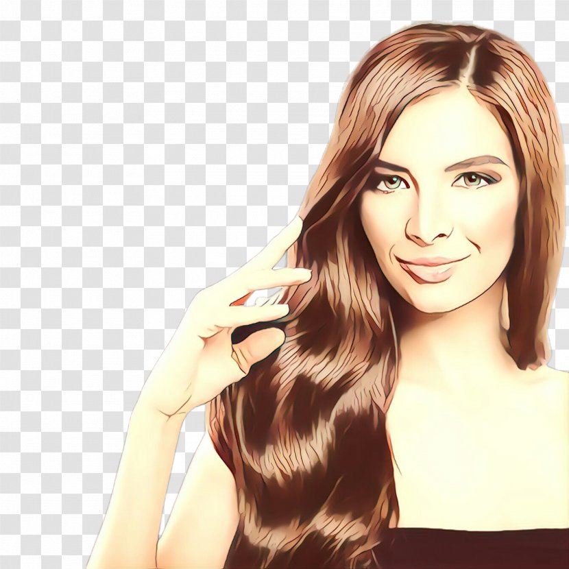 Hair Face Hairstyle Blond Skin - Long - Coloring Transparent PNG