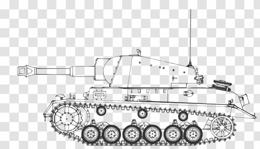 Heuschrecke 10 Self-propelled Gun 10.5 Cm K LeFH 18 Howitzer - Hummel - Tank Transparent PNG