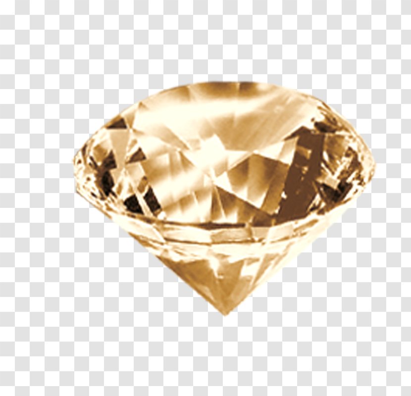Fundal Diamond Gold - Yellow Transparent PNG