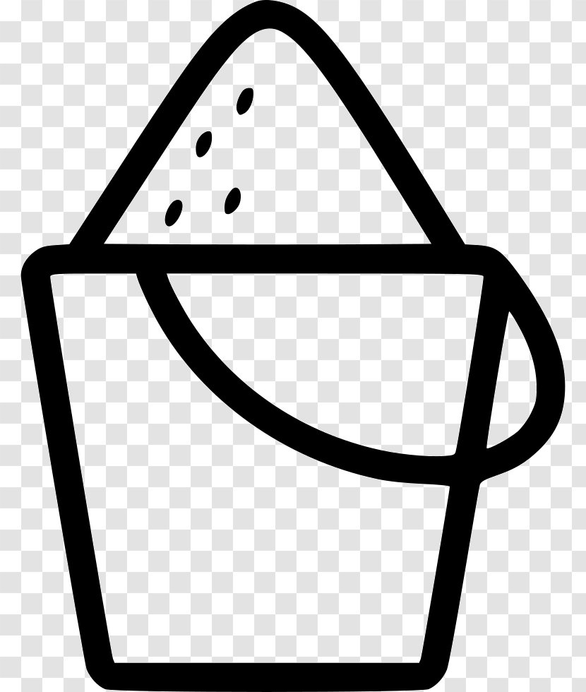 Clip Art - Triangle - Spade Clipart Bucket Transparent PNG