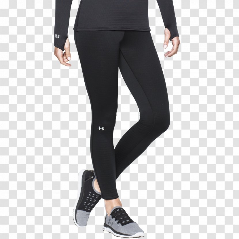 Under Armour Women's 2.0 Legging Base Leggings Coldgear Infrared Waist - Pants - Cheer Uniforms Transparent PNG