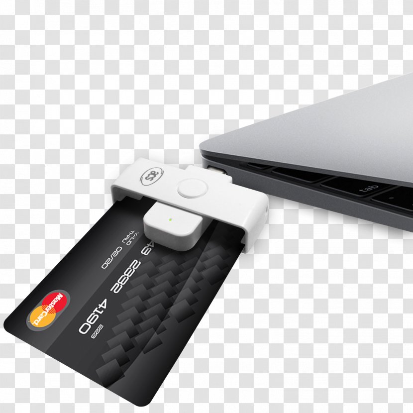 Smart Card Reader USB-C Common Access - Hp Laserjet 5 - USB Transparent PNG