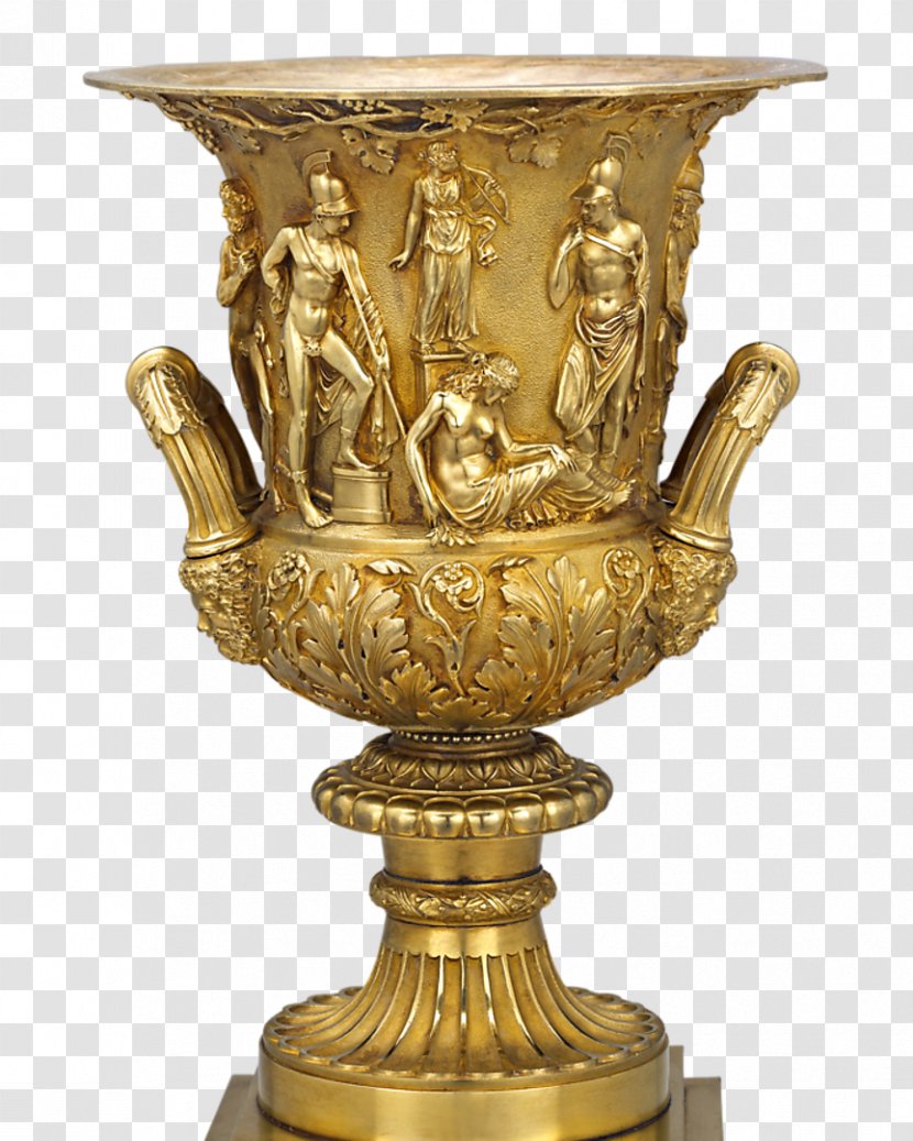 Medici Vase House Of Brass Sculpture - Ormolu Transparent PNG