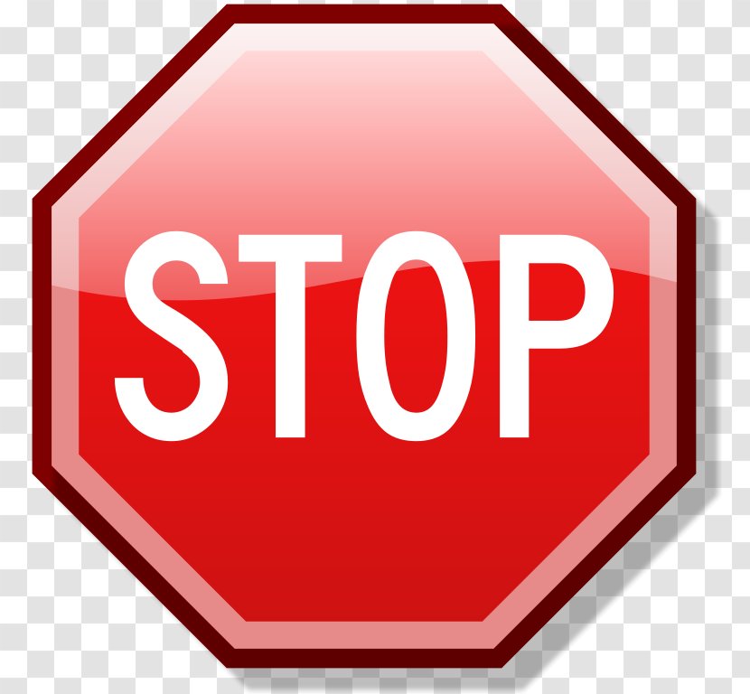 Traffic Sign Stop - Signage Transparent PNG
