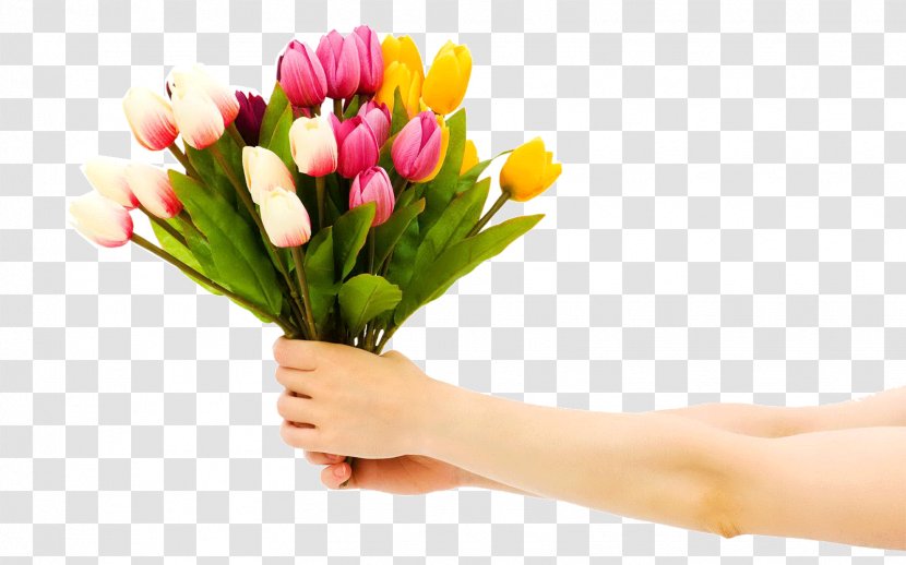 Flower Bouquet Gift Floristry Cut Flowers - Holiday - Women's Day Transparent PNG