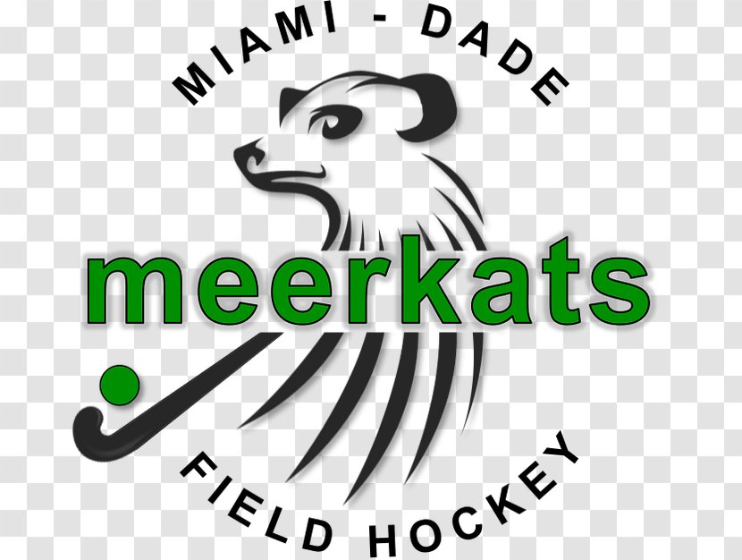 Meerkat Field Hockey Carnivora Logo - Miami Transparent PNG