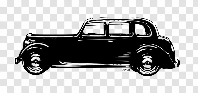 Classic Car Background - Family Rover 10 Transparent PNG