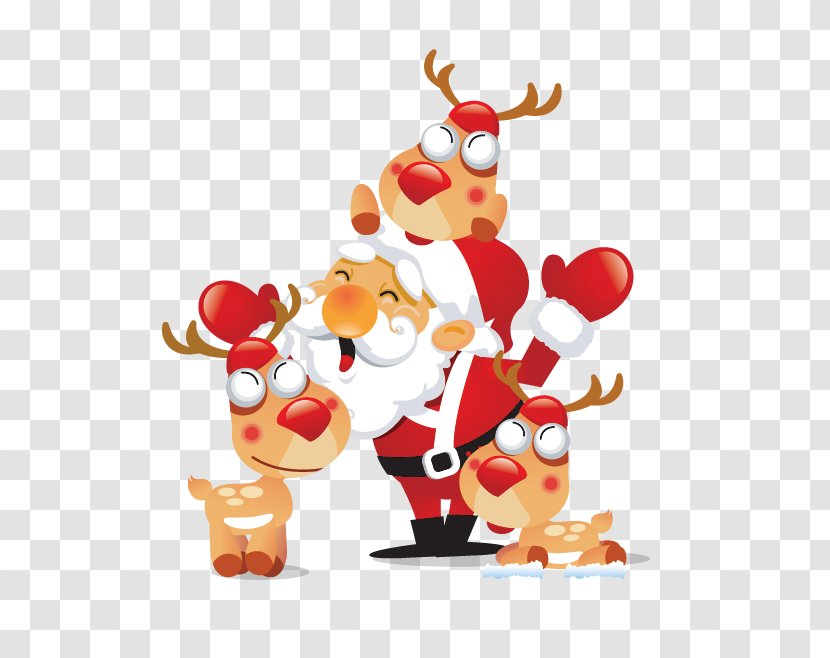 Snegurochka Santa Claus Christmas Clip Art - Fictional Character - Hats Elk Antlers Beard Creative Gift Transparent PNG