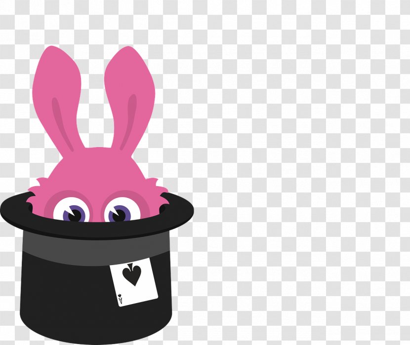 Pink Rabbit Rabbits And Hares Transparent PNG