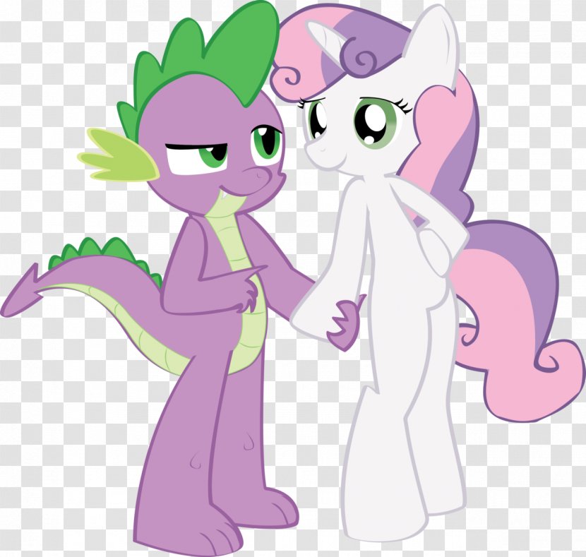 Spike Sweetie Belle Rarity Pony Rainbow Dash - Heart - My Little Transparent PNG