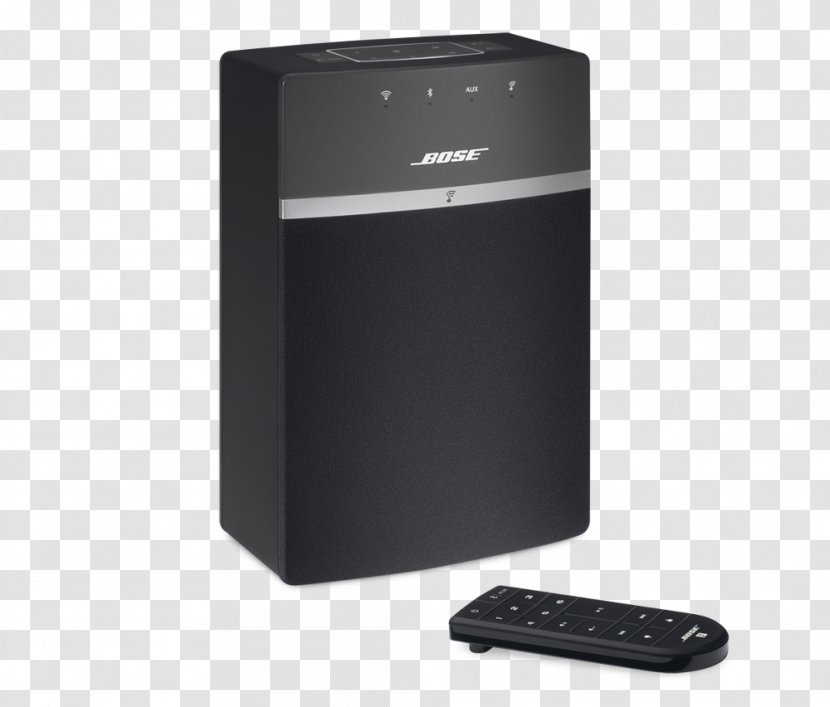 Bose SoundTouch 10 Wireless Speaker Loudspeaker Audio Corporation - Wifi - Sound System Transparent PNG