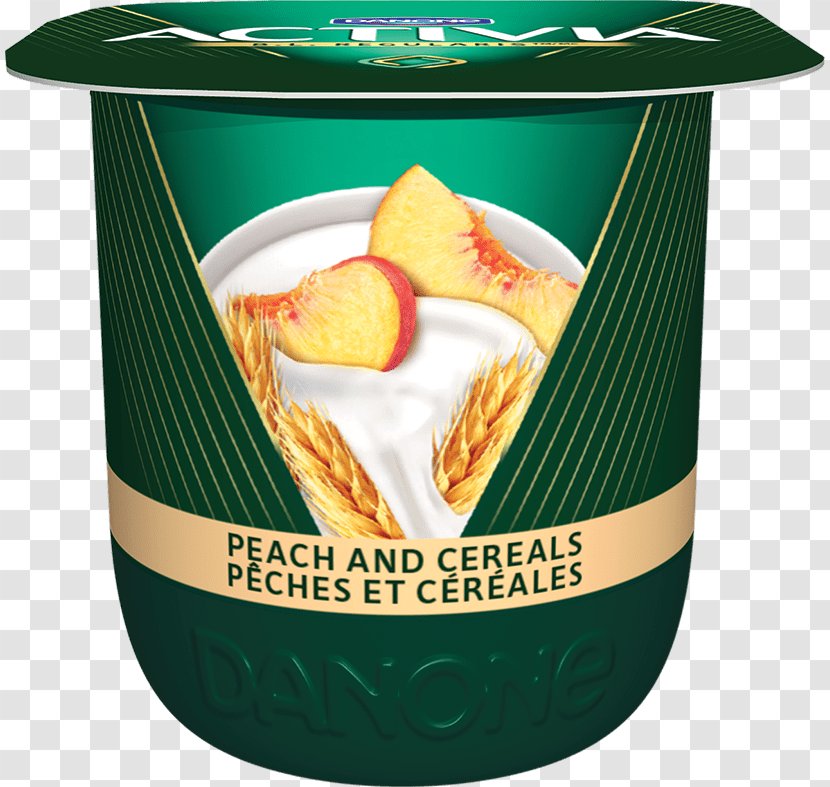 Breakfast Cereal Activia Yoghurt Danone Probiotic - Yoplait - Cup Transparent PNG