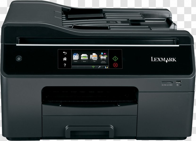 Inkjet Printing Lexmark OfficeEdge Pro5500 Printer MarkNet N8352 - Multimedia Transparent PNG