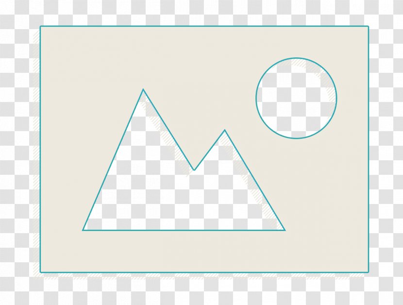 Picture Icon - Triangle - Symbol Transparent PNG