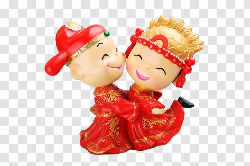 China Real Bridegroom - Sina Weibo - Chinese Traditional Bride And Groom Ceramic Transparent PNG