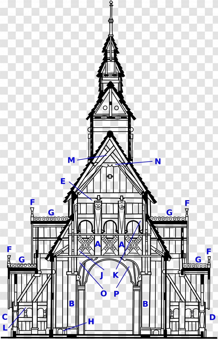 Gol Stave Church En Arv I Tre: De Norske Stavkirkene - Arch - Interior Transparent PNG