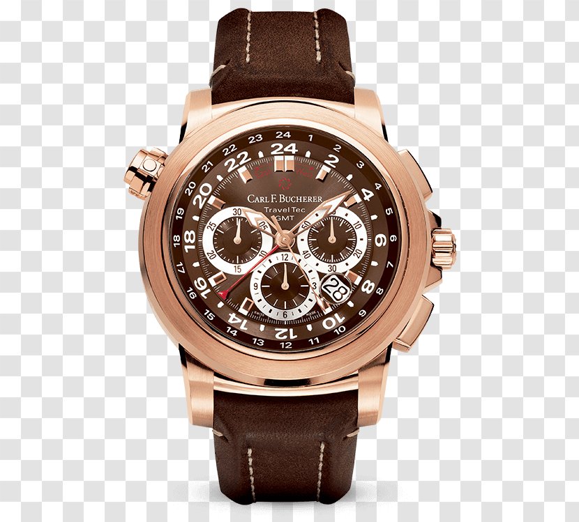 Carl F. Bucherer Watch Jewellery Chronograph Movement - F - Up Transparent PNG