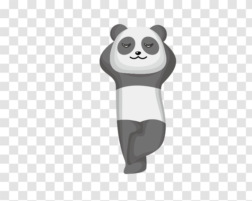 Giant Panda Cartoon Bear - Sit Back And Relax Small Animals Transparent PNG