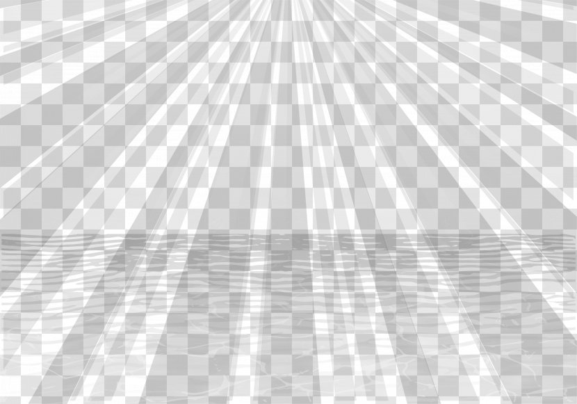 Light Black And White Line Angle - Daylighting - Background Vector Sea Transparent PNG