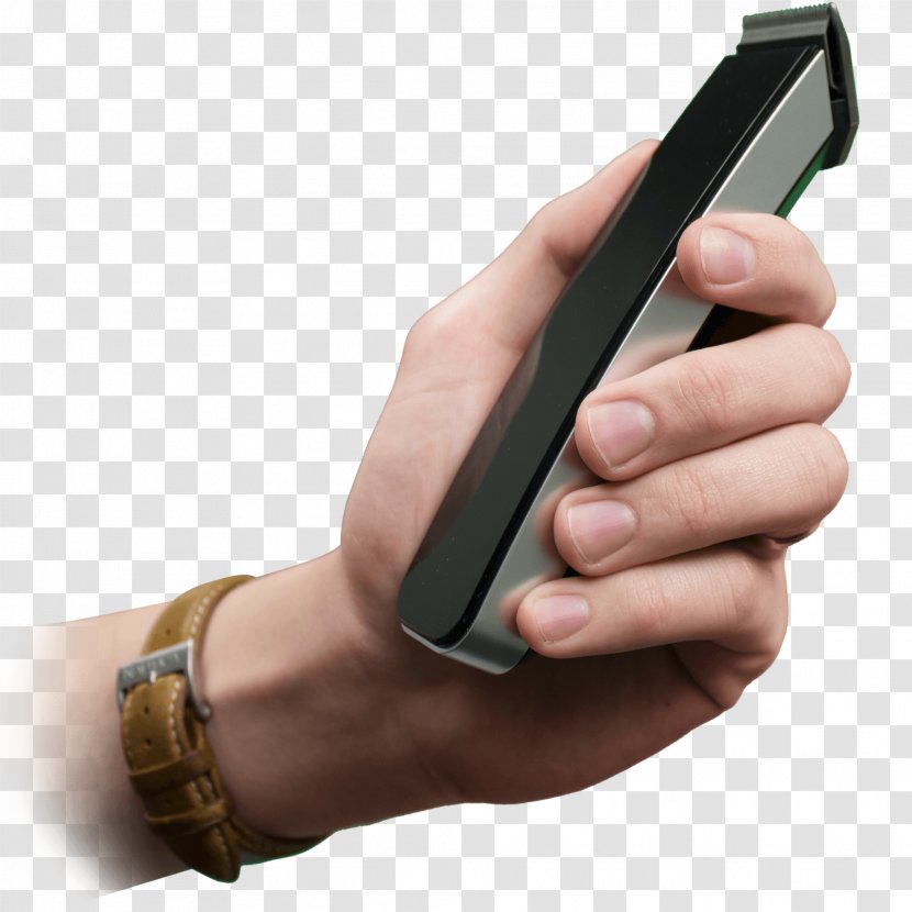Thumb Mobile Phones - Hand - Hair Trimmer Transparent PNG