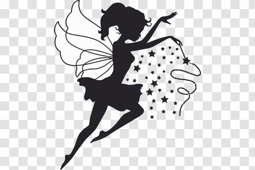 Tooth Fairy Wall Decal Godmother - Tree - Magic Wand Transparent PNG