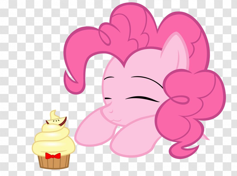 Horse Pinkie Pie Clip Art - Heart - Cupcake Transparent PNG