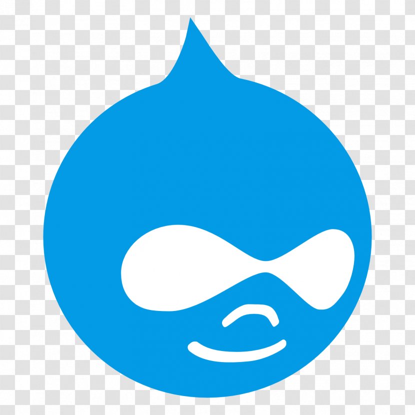 Web Development Drupal Content Management System - Blue - Module Transparent PNG